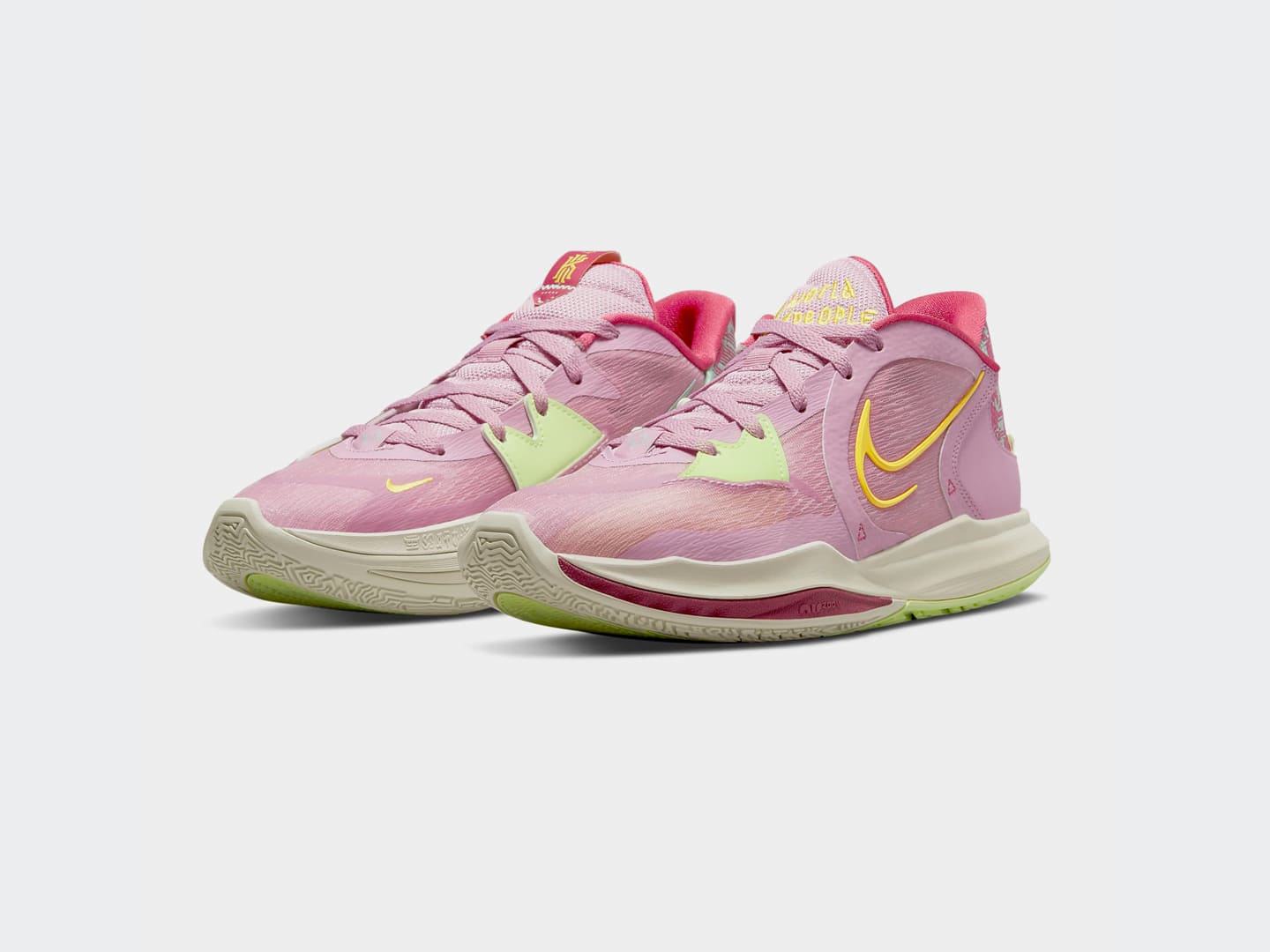 Nike Kyrie Low 5 orchid yellow strike light bone DJ6012 500